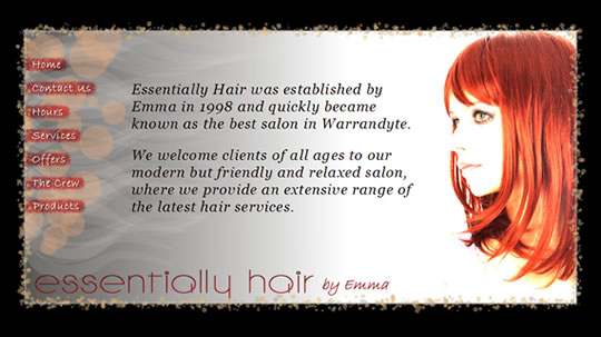 essentiallyhair home page