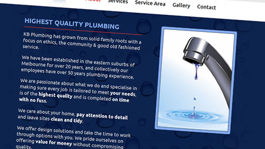 kb plumbing page